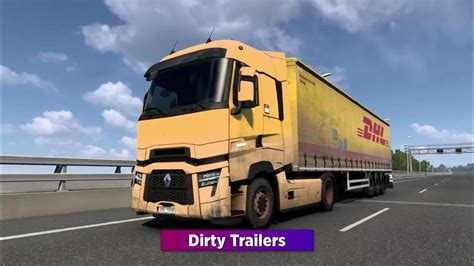 30 Mods That Transform Ets2 Into A Realistic Trucking Game Youtube