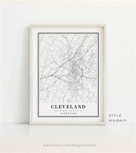 Cleveland Tennessee Map, Cleveland TN Map, Cleveland City Map ...