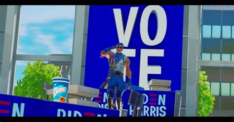 Biden continues the video game campaigning trend with a new ‘Fortnite’ map