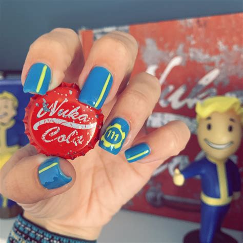 Vault Boy Approved Fallout Nails Nails Nail Designs Nail Art Designs