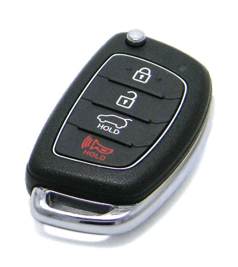 Hyundai Santa Fe Flip Key Fob Remote Tq Rke F