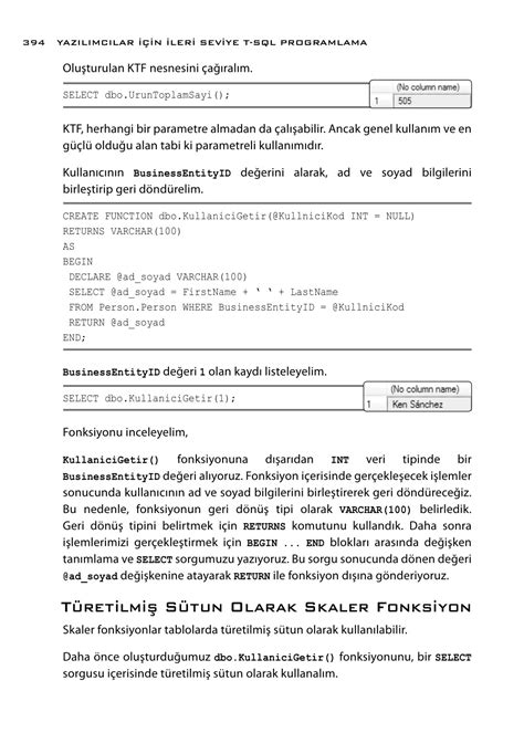 PPT İleri Seviye T SQL Programlama Chapter 14 PowerPoint