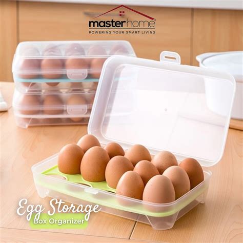 Jual Masterhome Kotak Simpan Telur Tempat Penyimpanan Telur Egg Box