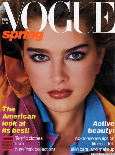 Brooke Shields 1980 Vogue Cover Is Proof That Shes A Style Icon Huffpost