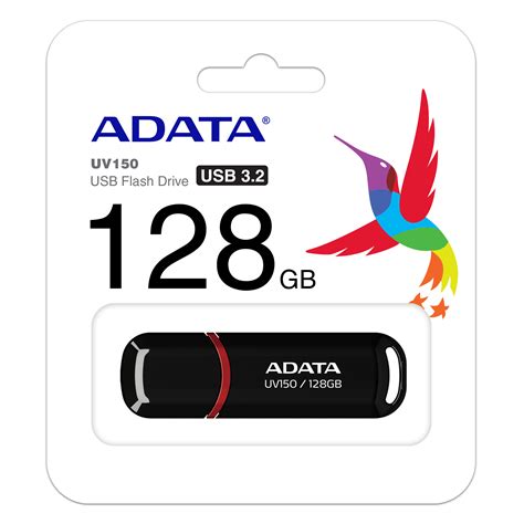 Флаш памет 128GB ADATA UV150 черен AUV150 128G RBK AUV150 128G RBK