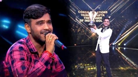 Vaibhav Gupta From Kanpur Clinches Victory As Indian Idol 14 Winner