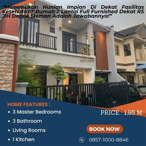 Dijual Rumah Lantai Full Furnished Baru Siap Huni Luas M Dekast