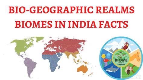 Introduction To Biogeographic Realms Of World And Biomes Of India For