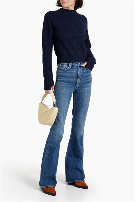 RAG BONE Casey High Rise Flared Jeans THE OUTNET