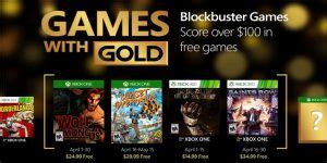 Los Games With Gold De Abril Ya Est N Disponibles Generacion Xbox