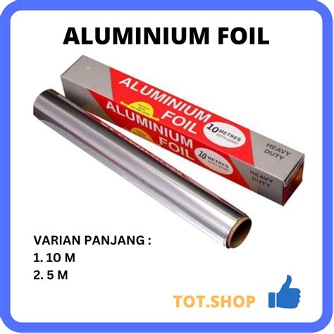 Jual ALUMINIUM FOIL HEAVY DUTY KERTAS ALUMINIUM FOIL ROLL UNTUK MAKANAN