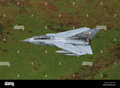 Raf Tornado Gr4 Serial No Za560 On A Low Level Flight In The Mach