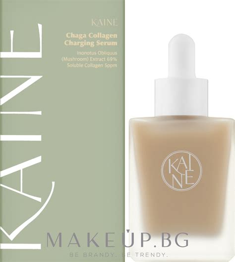 Серум против стареене с екстракт от гъба чага - Kaine Chaga Collagen ...