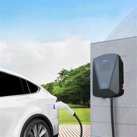 Fisher A Single Phase Kw Ev Charger Electric Car Station Wall