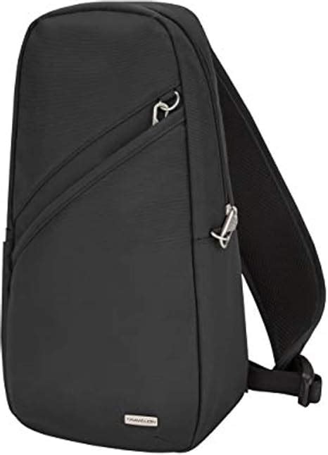 Travelon Anti Theft Classic Sling Bag Black One Size Clothing Shoes And Jewelry