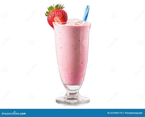 Strawberry Banana Bliss A Vibrant Strawberry Banana Smoothie Fills A