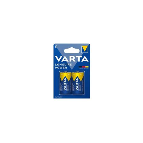 PACK DE 2 PILES C LR14 C 1 5V VARTA