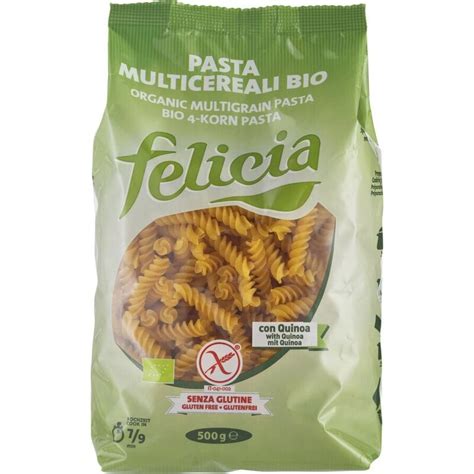 Felicia Bio Mais Reis Buchweizen Und Quinoa Fusilli Glutenfrei Bio