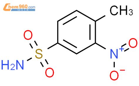 6949 23 1 4 甲基 3 硝基苯磺酰氨化学式结构式分子式mol 960化工网