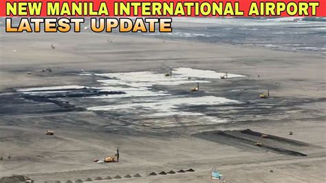 Reclaiming Land For New Manila International Airport EXCLUSIVE DRONE