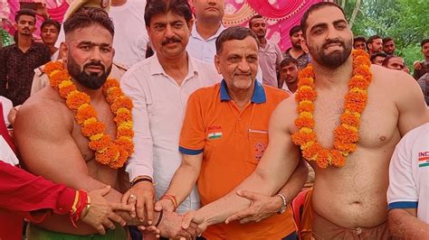 Bania Jammu Vs Hamid Iran Kushti Dangal Bhatyari Korga Manwal