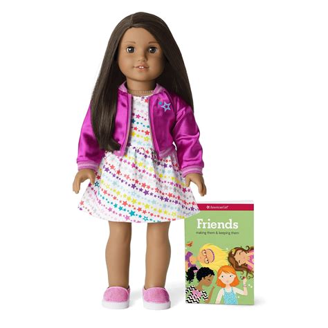 American Girl Truly Me 18 Inch Truly Me Doll Green Eyes Curly Light