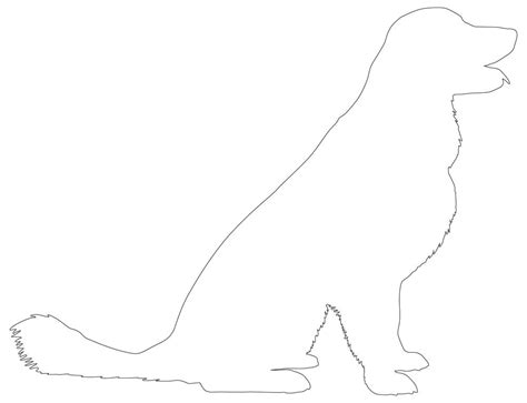 Dog Outline - 27 Outlines of Playful Printable Dogs - Free