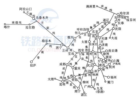 中国铁路地图可放大中国铁路地图高清版大图微信公众号文章