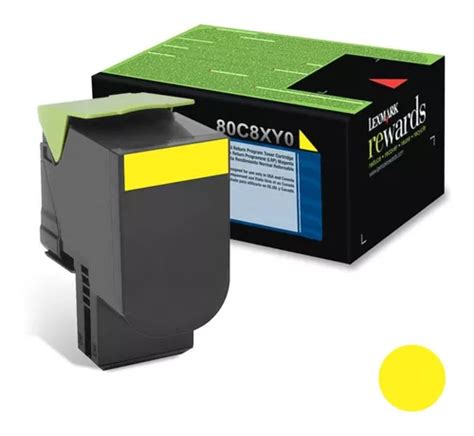 Cartucho de tóner amarillo 708xy Cs510 70c8xy0 4k de Lexmark Envío gratis