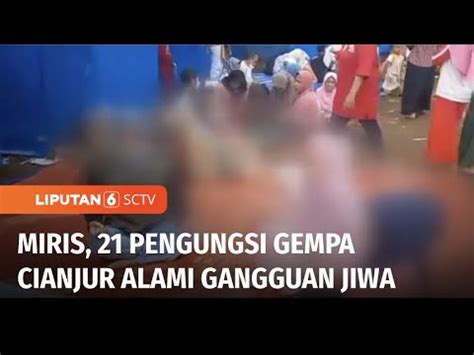 Dinkes Sebut Puluhan Pengungsi Gempa Cianjur Alami Gangguan Jiwa Akibat