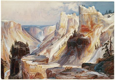 The Grand Canyon Yellowstone By Thomas Moran Artchive