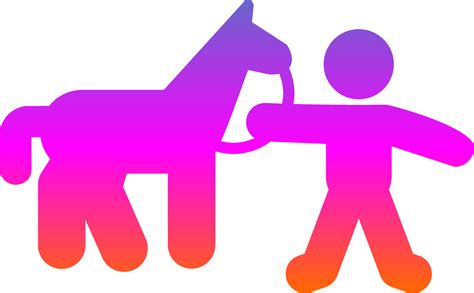 Horse Rider Vector Icon Design 15726944 Vector Art At Vecteezy