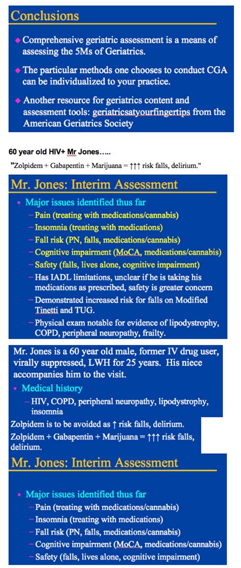 Comprehensive Geriatric Assessment Cga