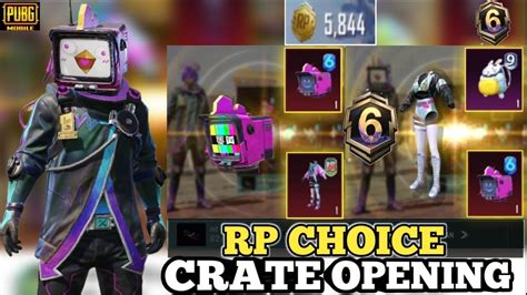 A6 RP Choice Crate Opening Pubg A6 Treasure Crate A6 Royal Pass