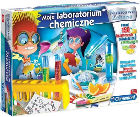 Clementoni Moje Laboratorium Chemiczne Eksperyment