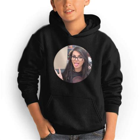 Teen Hoodies Sssniperwolf Kawaii Hooded Sweatshirt Cool Aesthetic