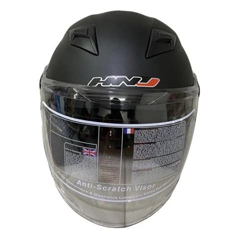 Ho Hnj A Half Open Face Motorcycle Helmet Lazada Ph