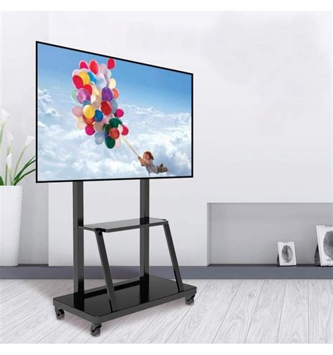 Supporto A Pavimento Con Mensola Per Tv Lcd Led Plasma Ica