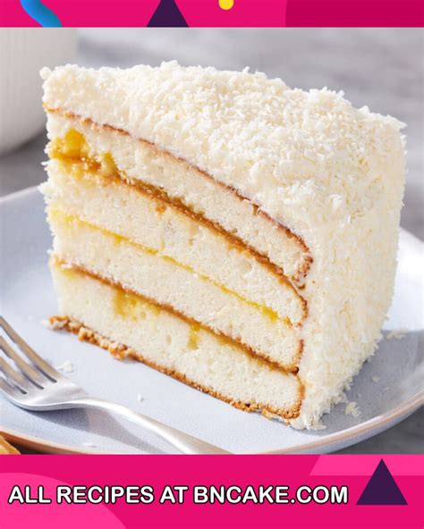 Luscious Lemon Coconut Cake Creation Bncake Useful Informations