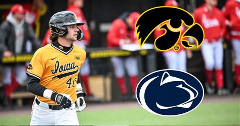 Iowa Baseball Preview At Penn State