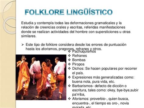 Clasificación Del Folklore