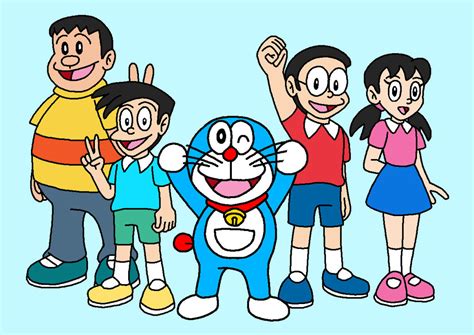 Doraemon And His Friends By Sammychan816 On Deviantart