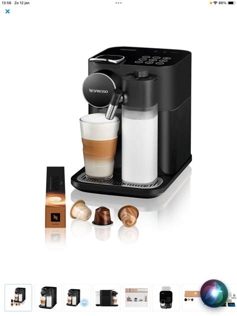 De Longhi Nespresso Gran Lattissima En B Zwart