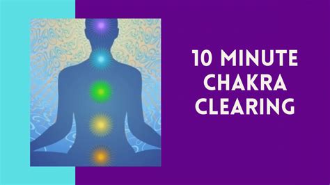 Minute Chakra Clearing