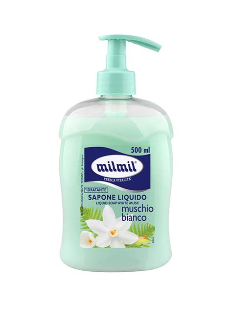 Mil Mil Sapone Liquido Muschio Bianco Ml Casabal