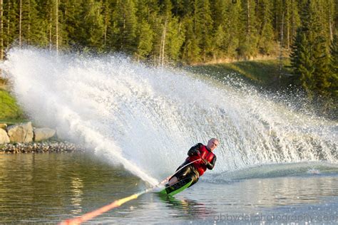 Slalom Skiing - Predator Bay Water Skiing Club | abbydell photography