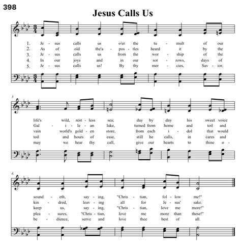 Hymn History Jesus Calls Us News And Views