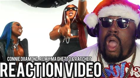 Connie Diiamond Remy Ma Ghetto Ratchet Remy Ma Remix REACTION