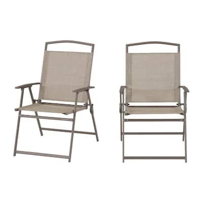 Stylewell Mix And Match Folding Wicker Steel Outdoor Patio Dining Chair