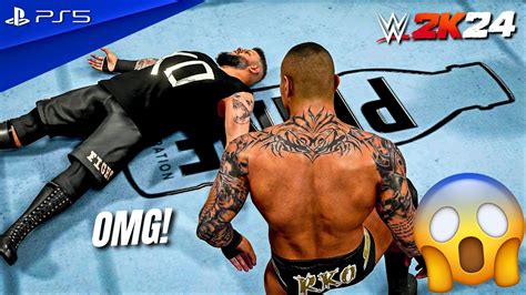 Wwe K Kevin Owens Vs Randy Orton No Holds Barred Match At